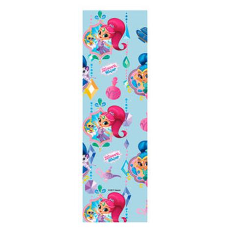 Shimmer & Shine Light Blue 2m Roll Wrap £0.99